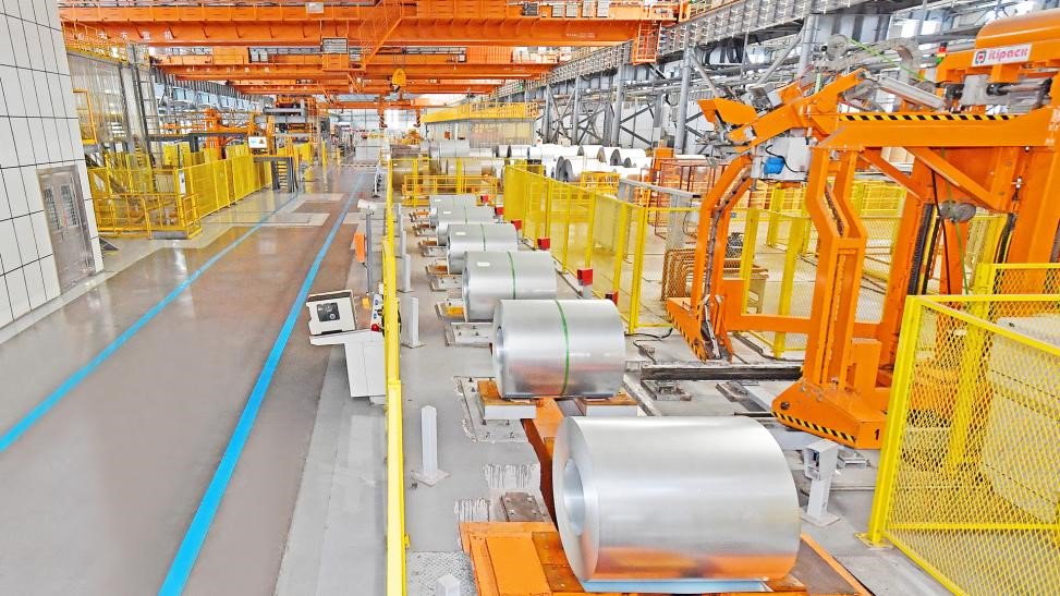 河钢集团唐钢公司生产车间