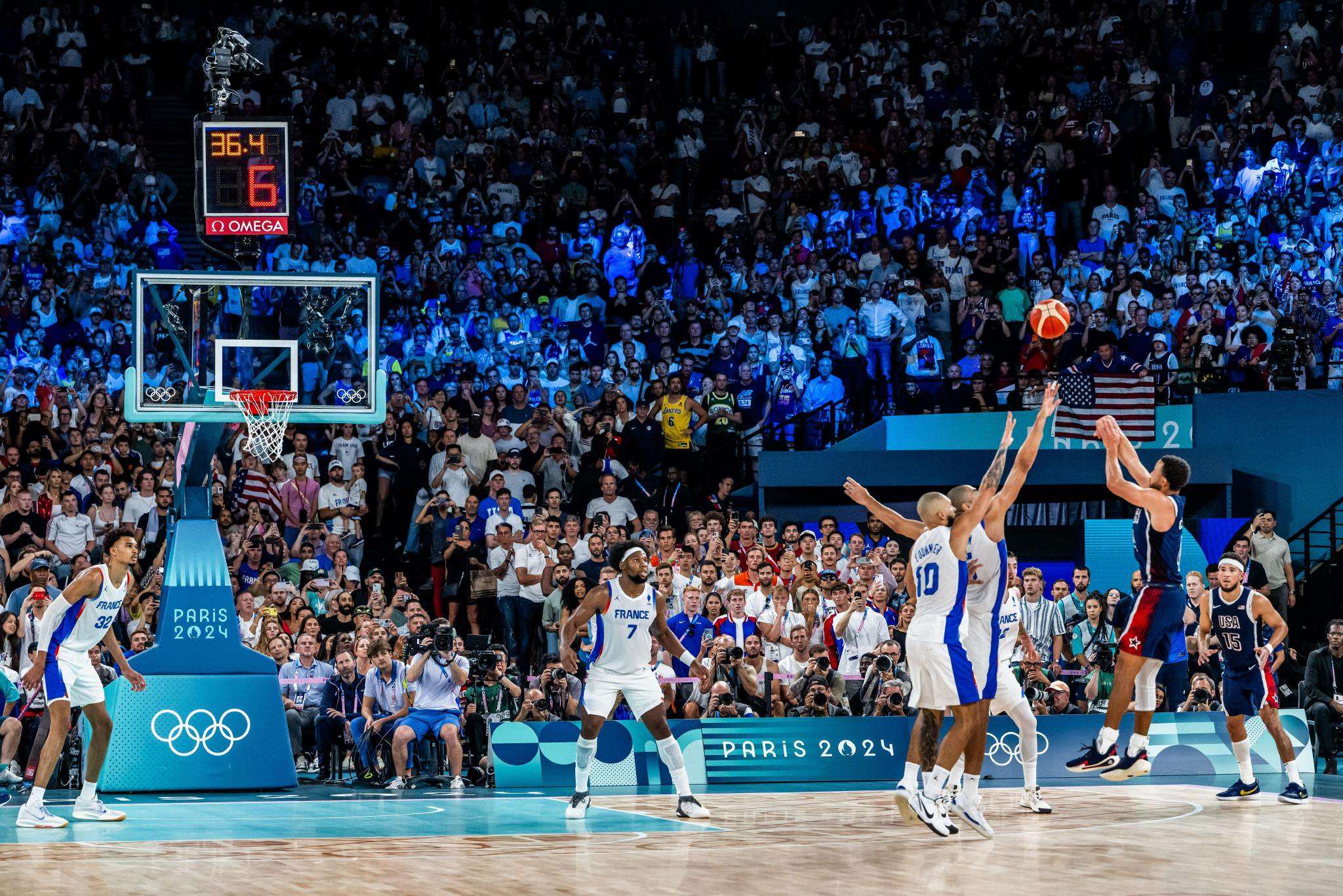 三分四连击！巴图姆：美国队需要库里超神才能赢我们 他太疯狂了