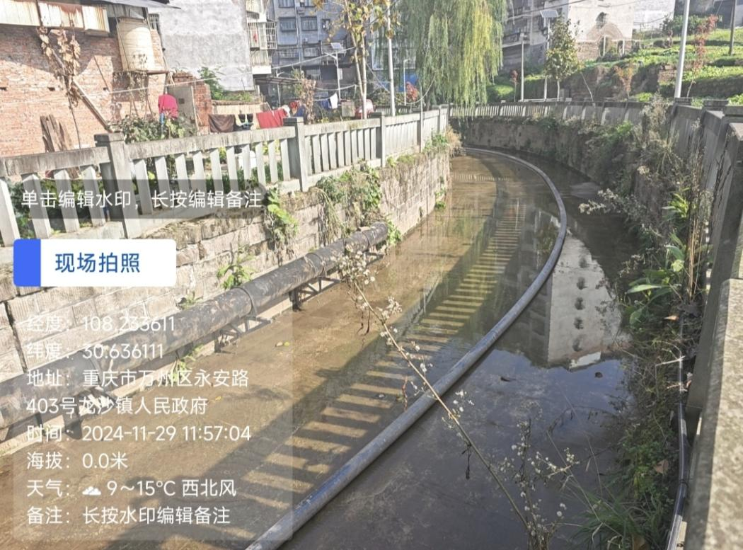 2024年11月現場照片。重慶市生態環境局供圖
