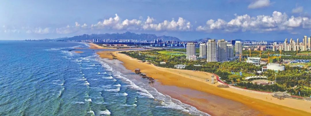 青岛西海岸新区金沙滩一隅