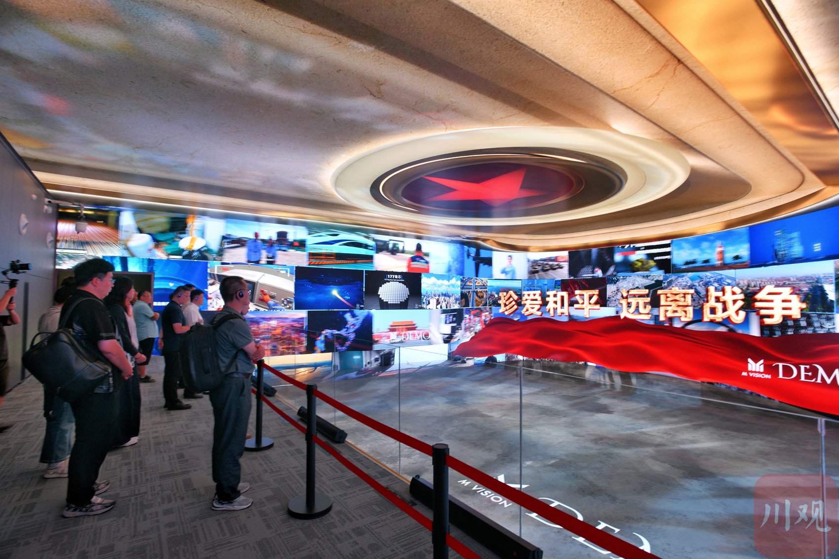 四川两弹城博物馆内景。