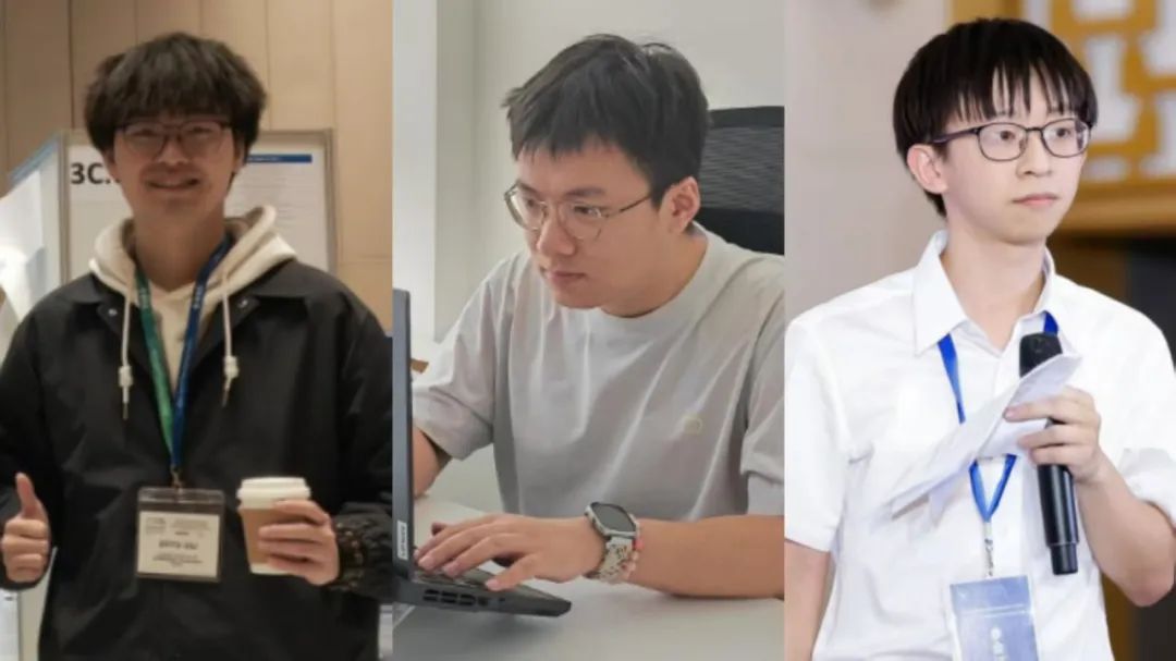 圖丨論文作者柳澤宇、劉宇航和謝淙愷(來源:該團隊)