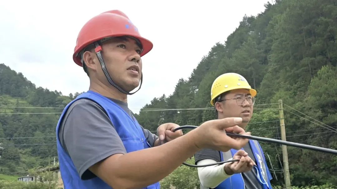 分公司运维人员抢修线路场景