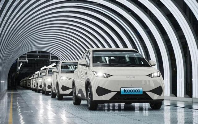 比亚迪海鸥累计销量超百万辆