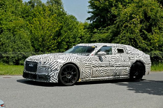 捷豹纯电四门GT谍照曝光