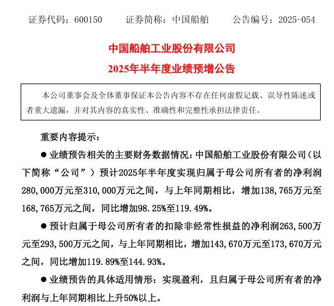 图片来源:中国船舶公告截图