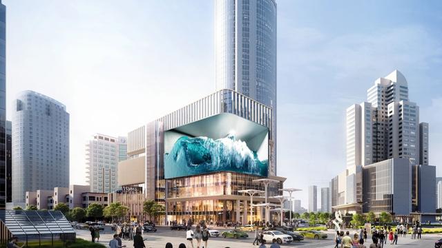 新六百YOUNG项目效果图。
