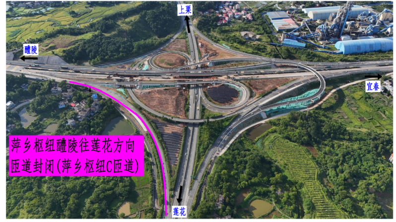 封闭施工！途经江西这条高速注意绕行