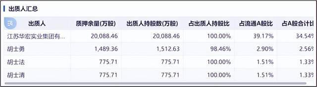 来源:同花顺iFinD-股权质押