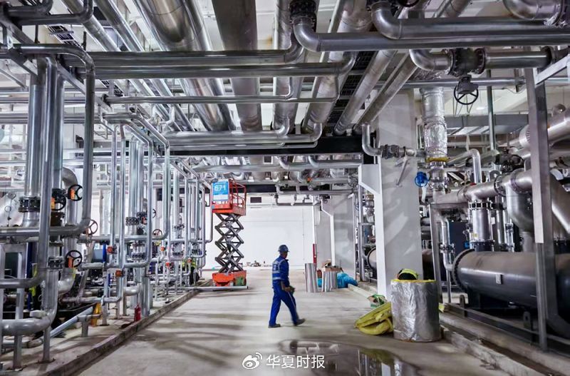 西咸新区泾河新城双碳光伏产业园内场景