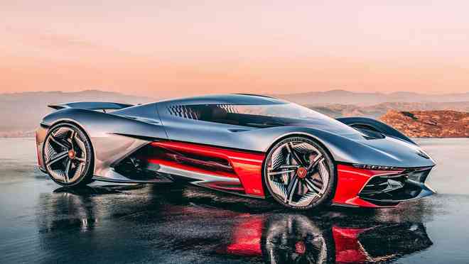 雪佛兰发布科尔维特纯电概念超跑：造型狂野，充满“加州特色”