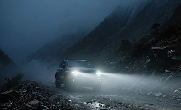 还在给豹5换灯泡？内行人都偷偷装了这个，夜间视野翻倍