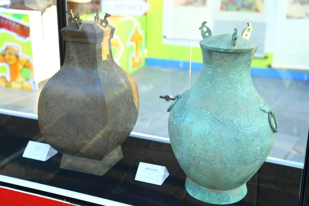 現場展出的文物複製品