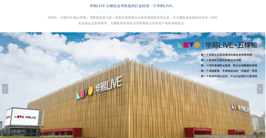 截图来源于华熙国际官网