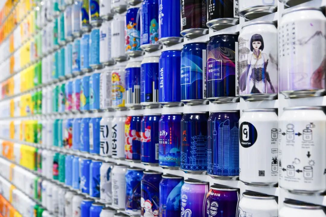 ▲宝钢包装两片罐产品