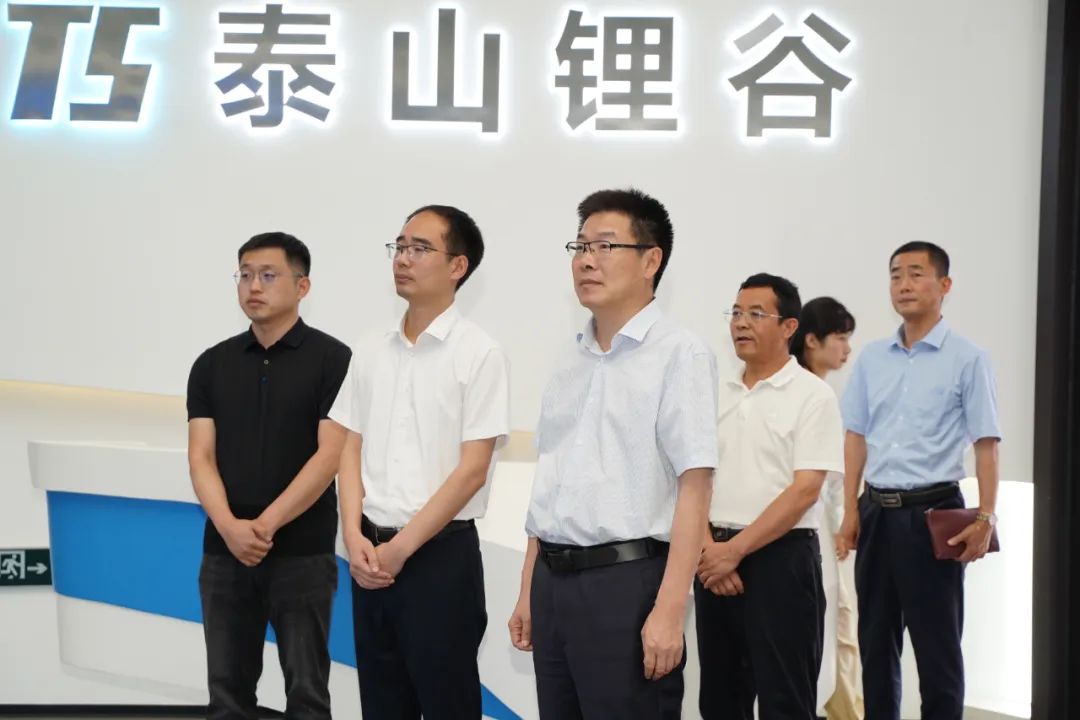 景在伦董事长走访蔚蓝科技产业园