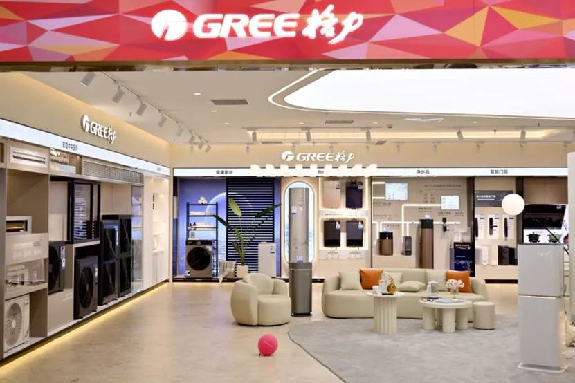 (图为“董明珠健康家”终端门店展陈)