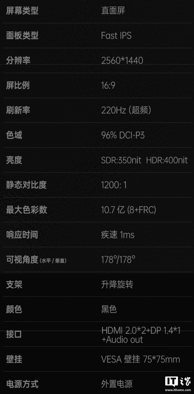 京东HKC“G27H2ProMax”显示器999 元直达链接