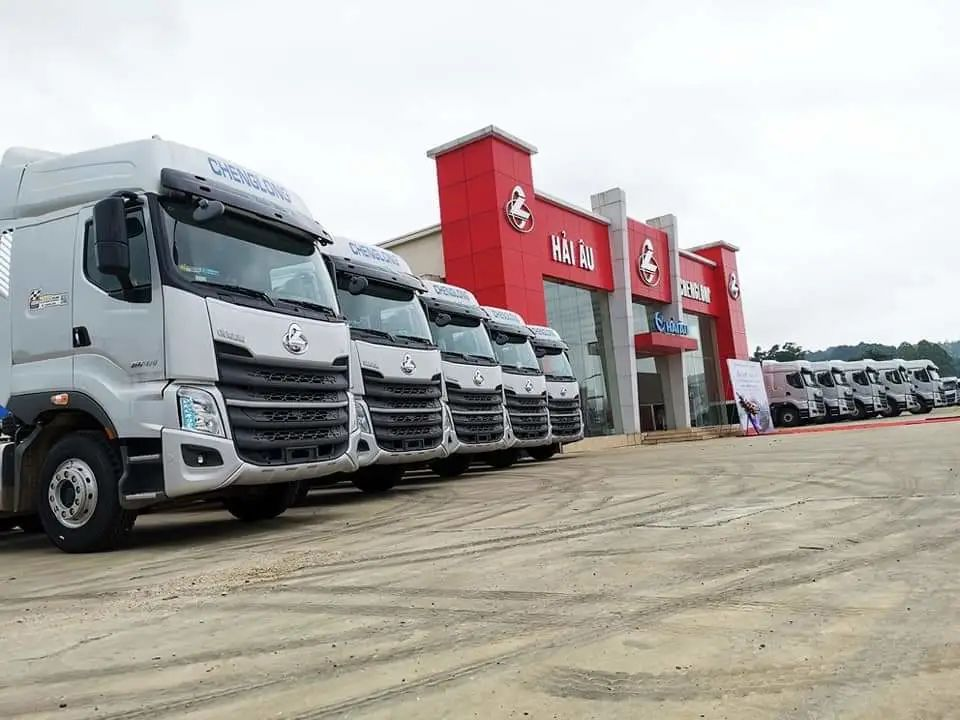 ▲柳汽乘龙在越南的标准4S店,来源:柳汽公司