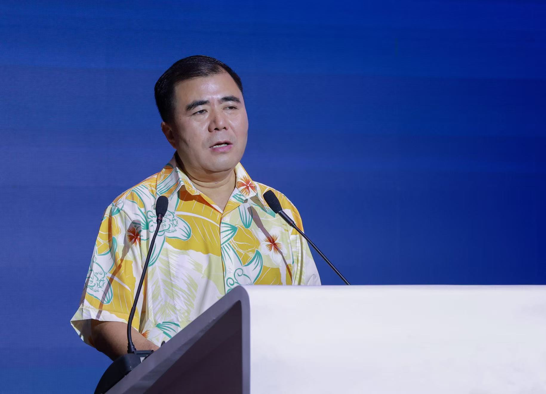侨银股份高级副总裁兼物业公司董事长李长江 主办方供图