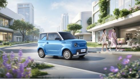 睿蓝微型车名字首曝，“蓝精灵”正式亮相