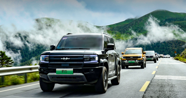 第33周硬派越野车型周销量TOP10：坦克300仅排第三