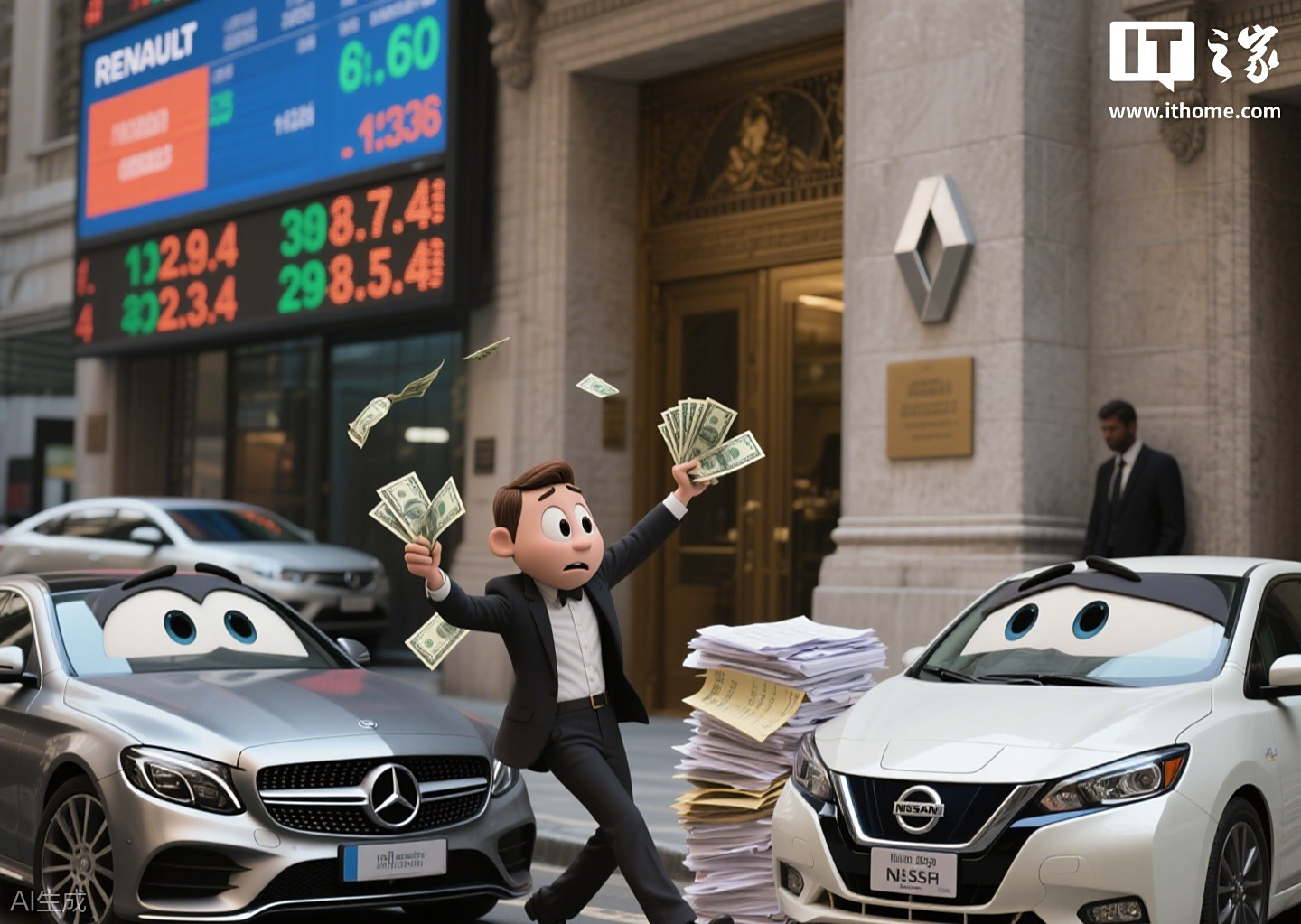 梅赛德斯-奔驰出售全部日产汽车股份，套现 478.7 亿日元