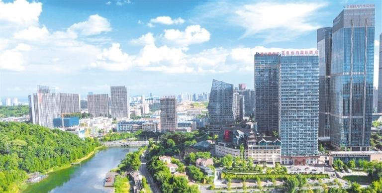贵阳高新区一角。(贵阳高新区融媒体中心供图)