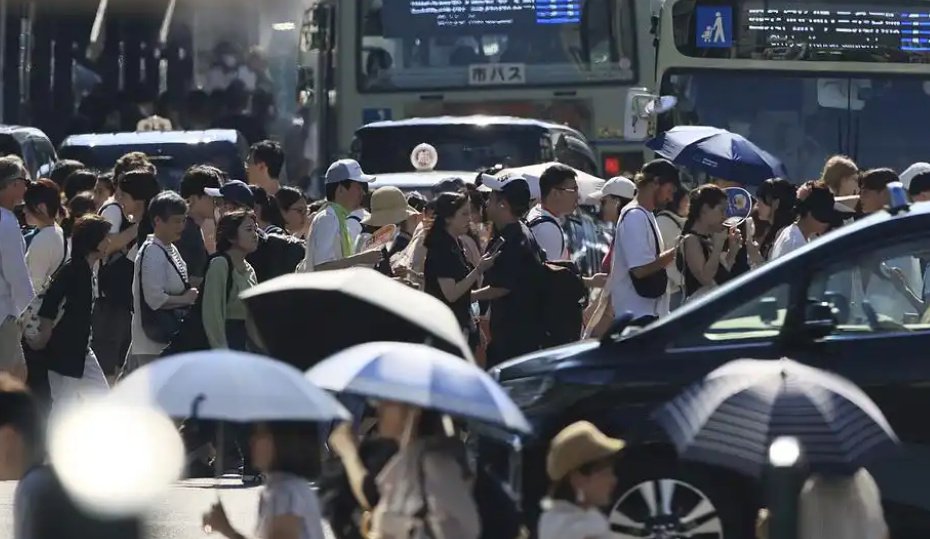 冰美式变温水！日韩“史上最热”夏季，韩国央行预警热浪推高CPI