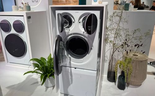 ▲海尔的三滚筒洗衣机