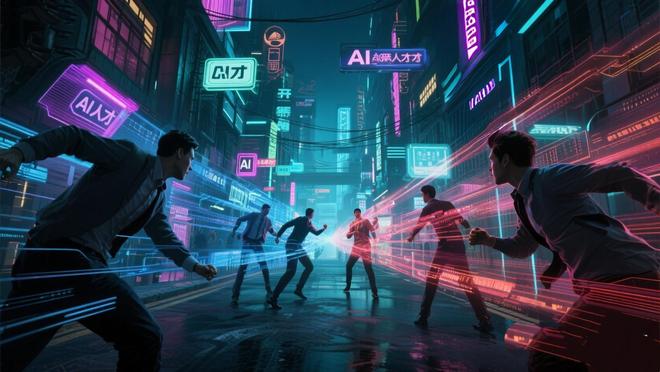 时代周报记者AI制图