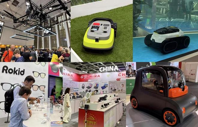 ▲IFA上的部分中国产品