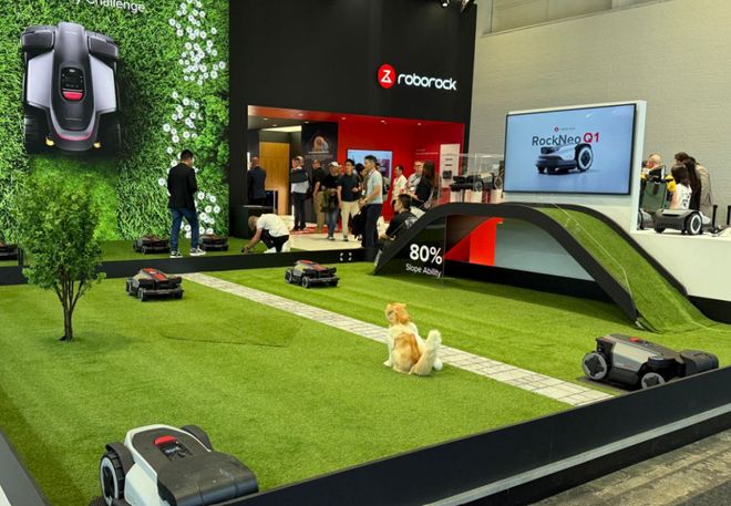 ▲石头科技的扫地机器人