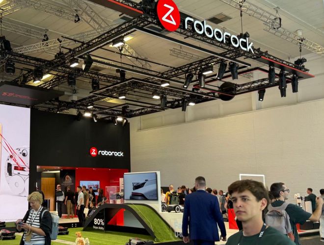 ▲石头科技展台