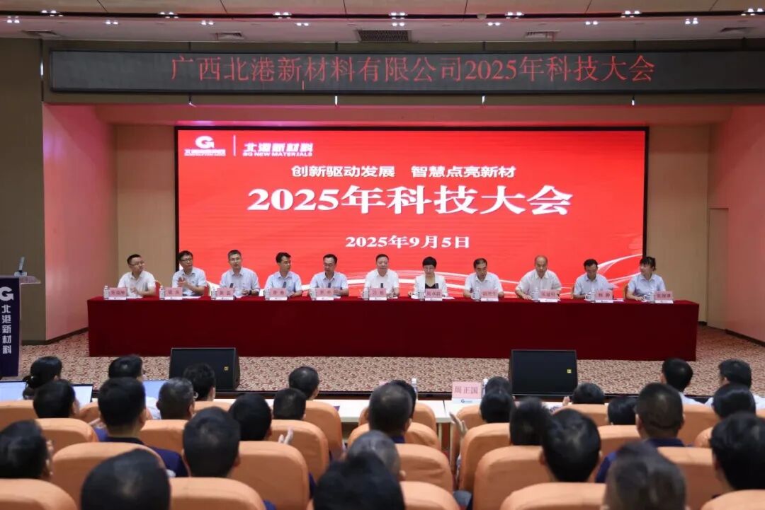广西北港新材料有限公司召开2025年科技大会