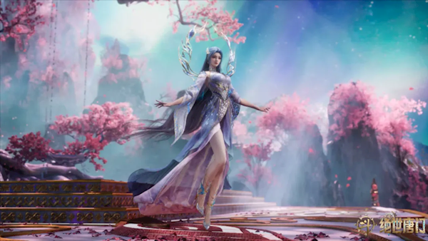 《斗罗大陆2》唐舞桐3D模型首次公开：美到窒息 网友称要重新追剧