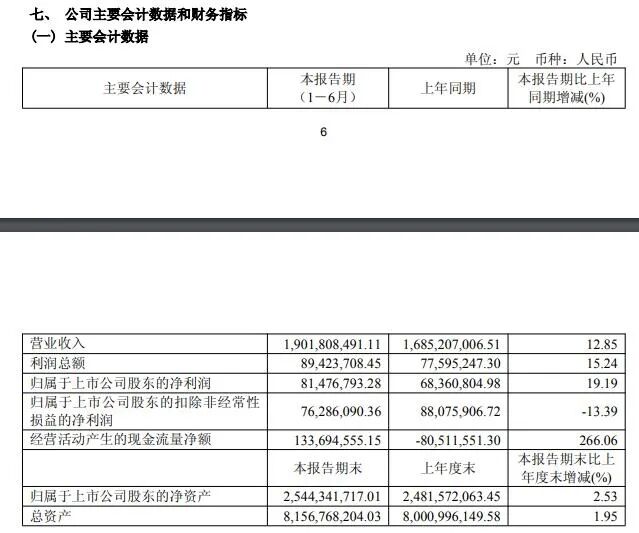 图片来源:杭州永创智能设备股份有限公司2025 年半年度报告内容截图