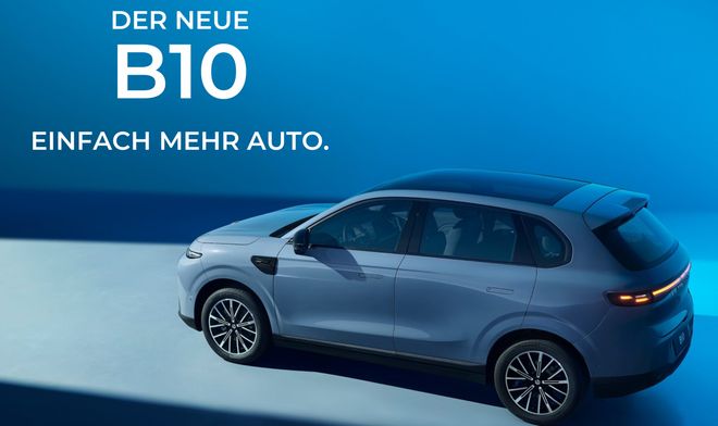 零跑B10汽车登陆欧洲市场：2.99万欧元起售、可选3种配置