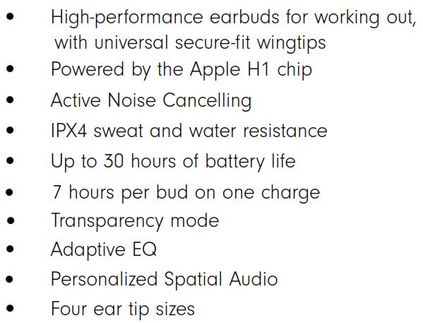 专为运动设计的高性能耳机,配备通用稳固翼尖