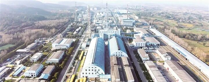 新洋丰磷石膏绿色建材产业园。资料图