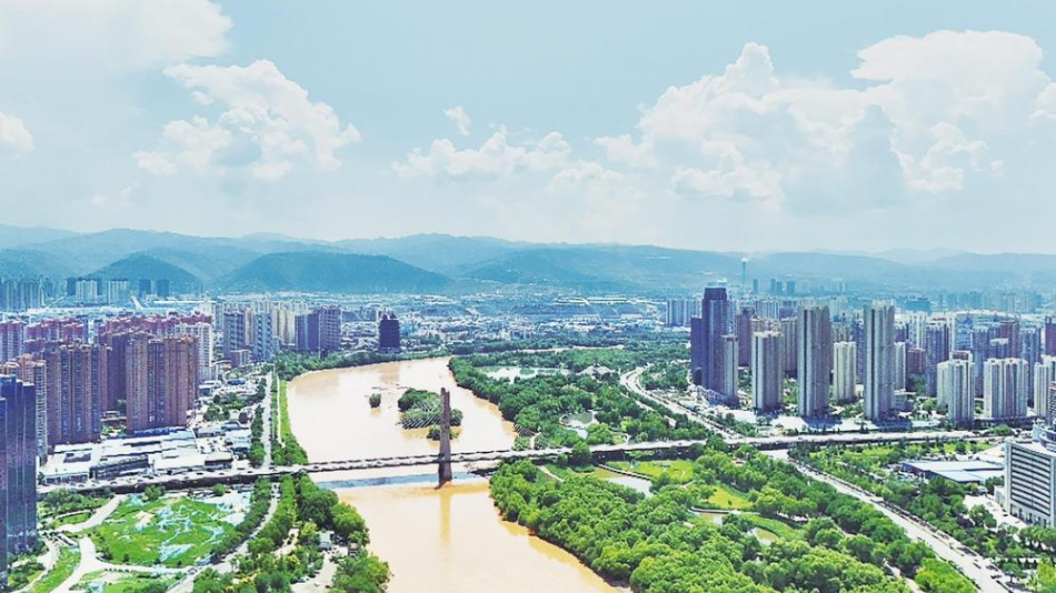 黄河兰州段。(兰州黄河风情线大景区管委会供图)