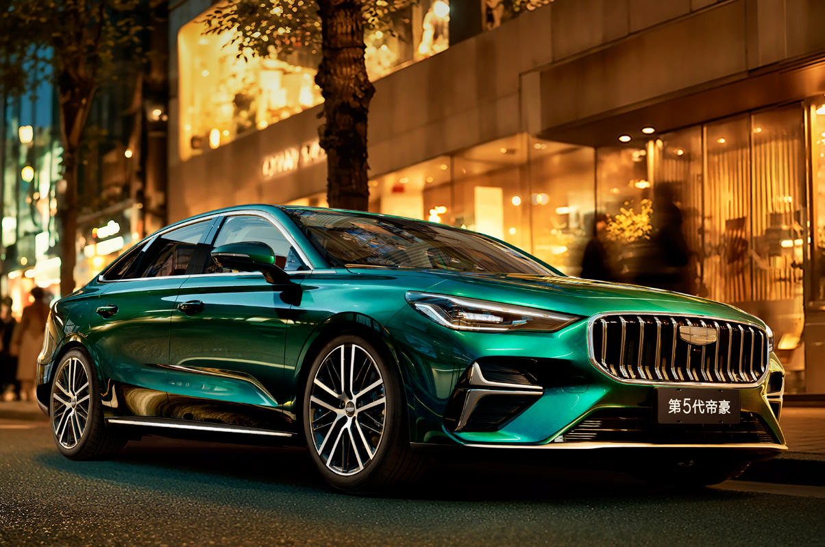 采用年轻化运动风格 吉利汽车发布第5代帝豪图片