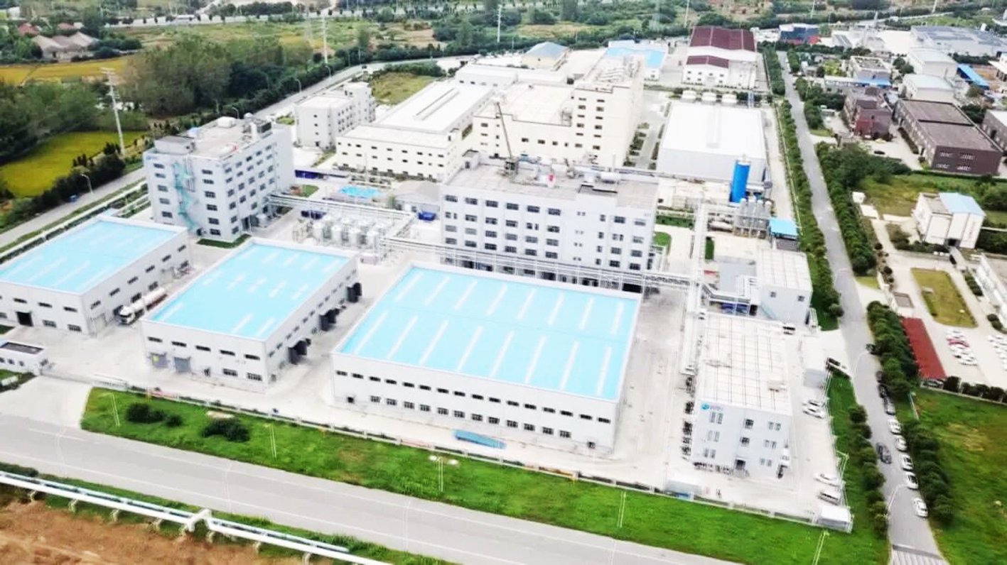 扬州化工园区航拍图。受访者供图