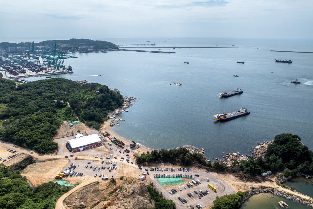 汕头港广澳港区三期工程。资料图