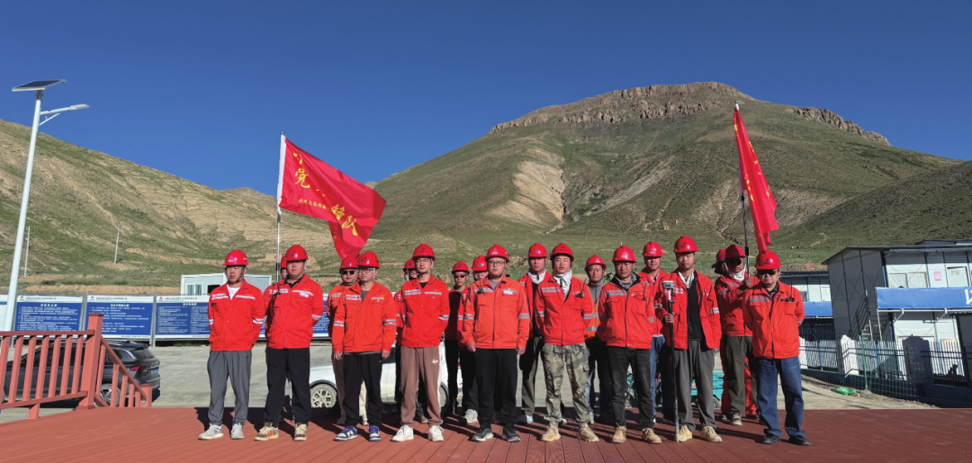 中国电建水电九局在藏项目的青年突击队
