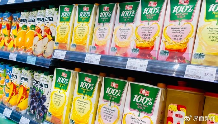 汇源与控股方矛盾升级，产品在天猫和抖音下架