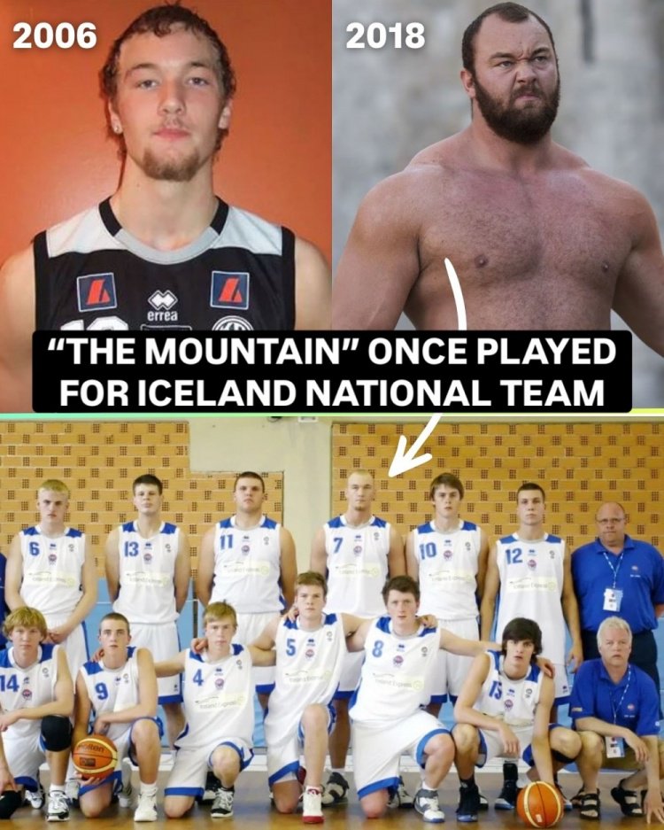 饰演《权游》魔山的冰岛巨人比约恩松 曾代表冰岛打过U18欧锦赛！