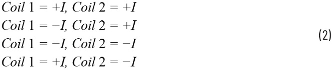 图4 两相步进电机的全步进模式