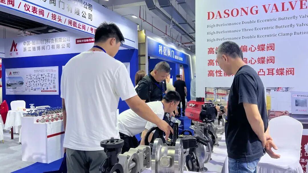 　　第二十届温州国际泵阀管道展览会暨第八届“中国泵阀之乡”永嘉专精特新泵阀博览会。图片来源：共享联盟·永嘉