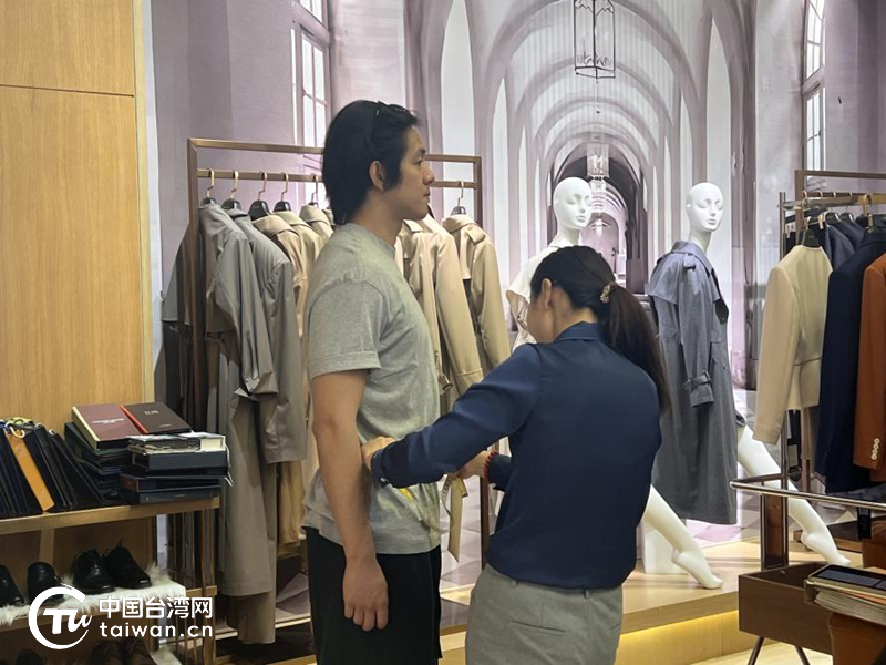 个性定制环节。(中国台湾网记者 马琳娜 摄)